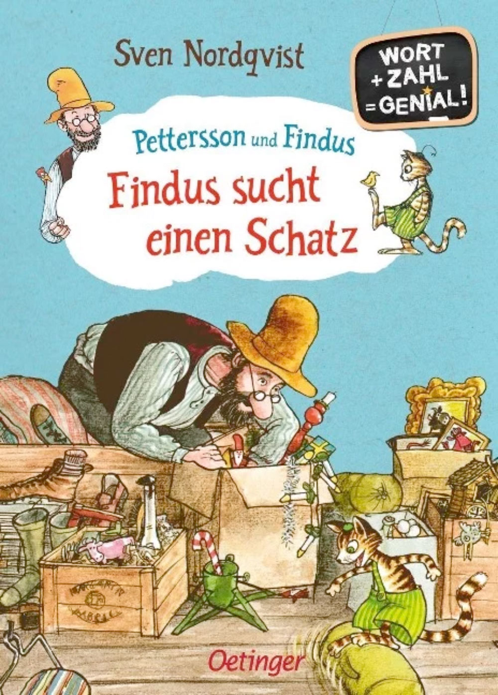 »Pettersson und Findus. Findus sucht einen Schatz« — OETINGER