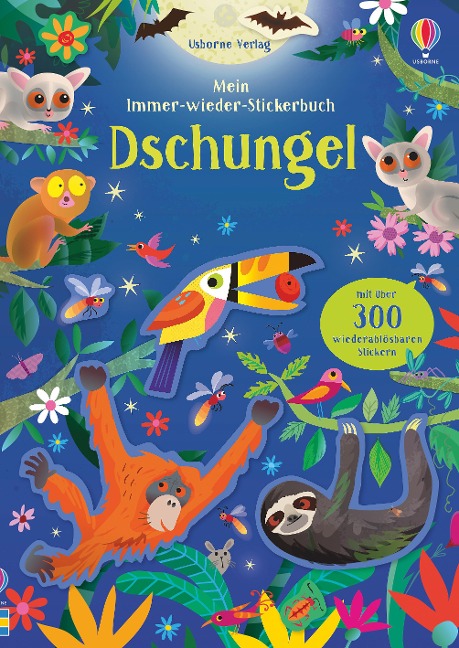 »Mein Immer-wieder-Stickerbuch: Dschungel« — USBORNE