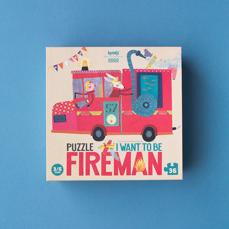 »I want to be firefighter puzzle« — LONDJI