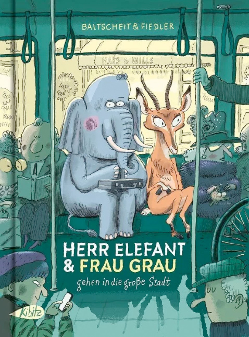 »Herr Elefant und Frau Grau gehen in die große Stadt« — KIBITZ