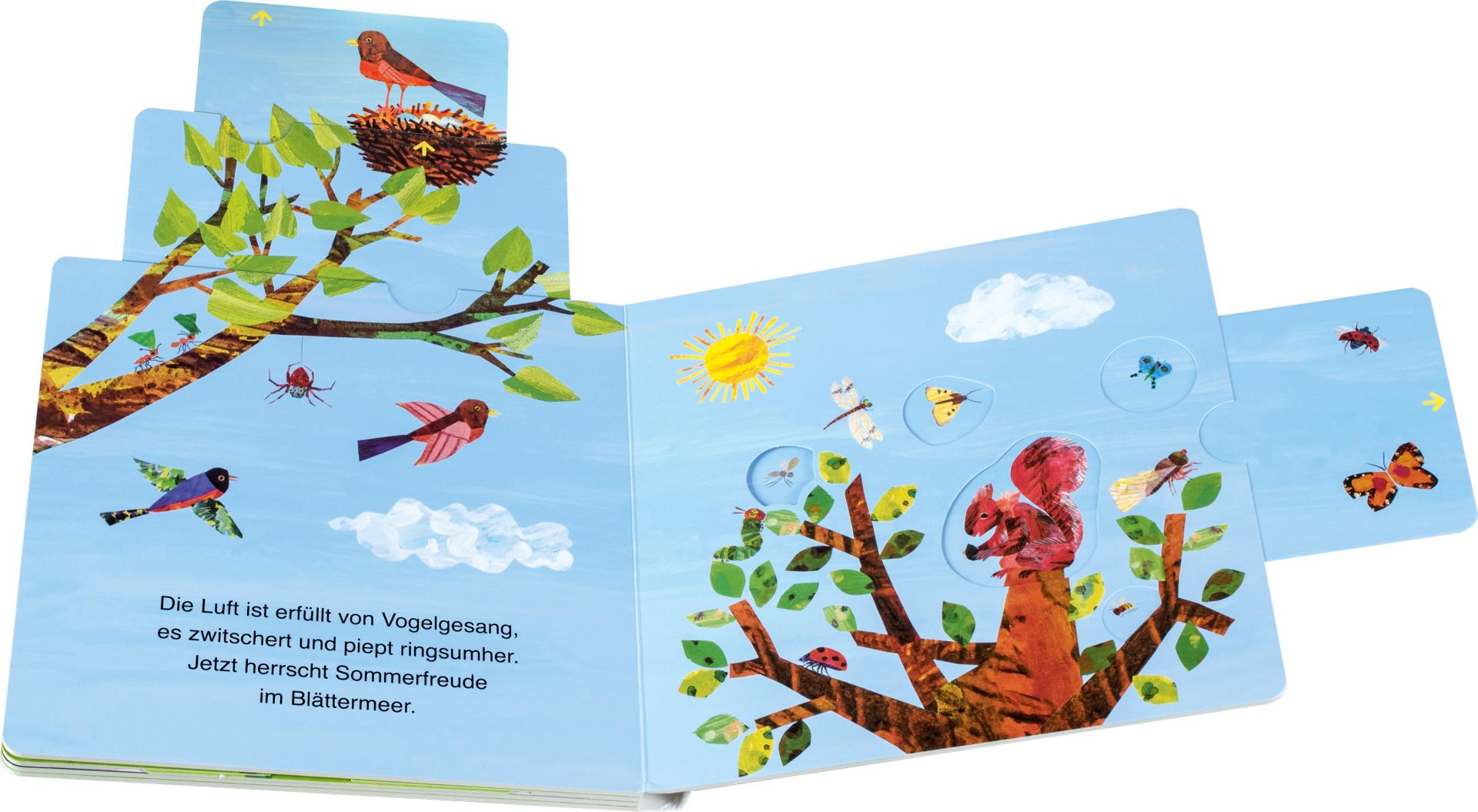 »Die kleine Raupe Nimmersatt - Im Garten« — GERSTENBERG