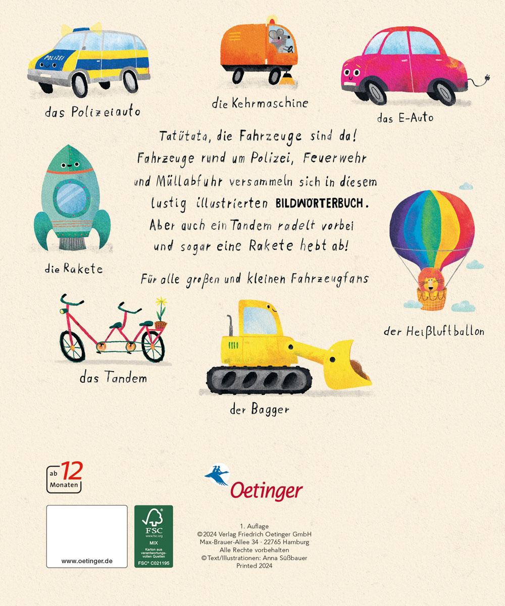 »Meine ersten Fahrzeuge« — OETINGER