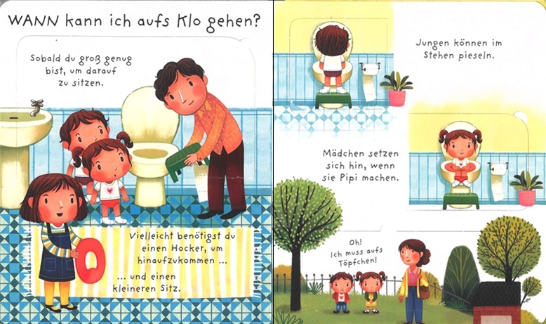 »WINDEL, TÖPFCHEN, KLO - WOHIN MIT DEM POPO?« — USBORNE