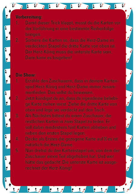 »50 (FÜNFZIG) TOLLE ZAUBERTRICKS FÜR KLEINE MAGIER« — MOSES