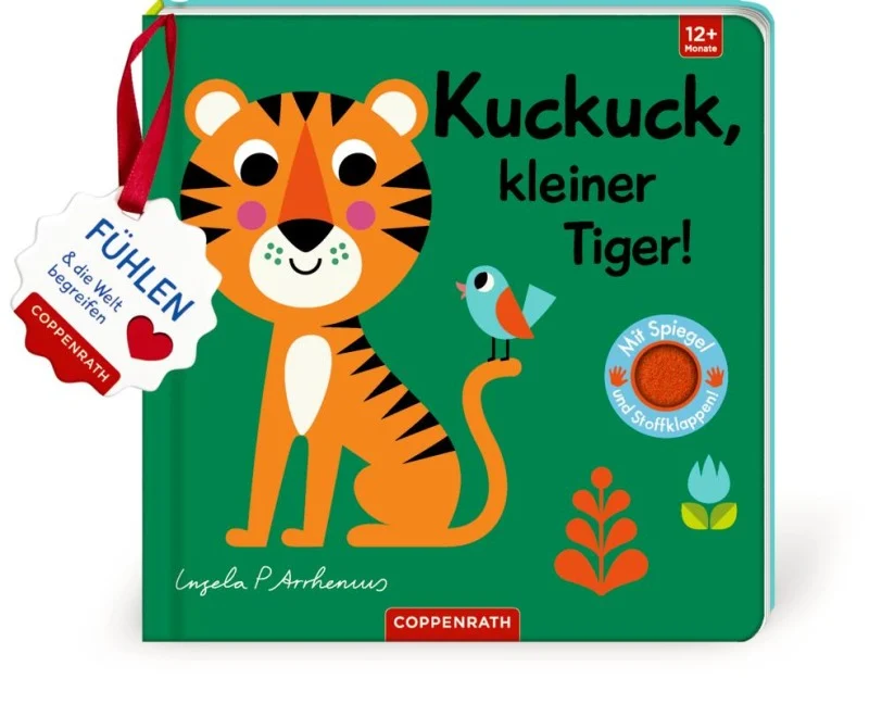 »Mein Filz-Fühlbuch: Kuckuck, kleiner Tiger!« — COPPENRATH