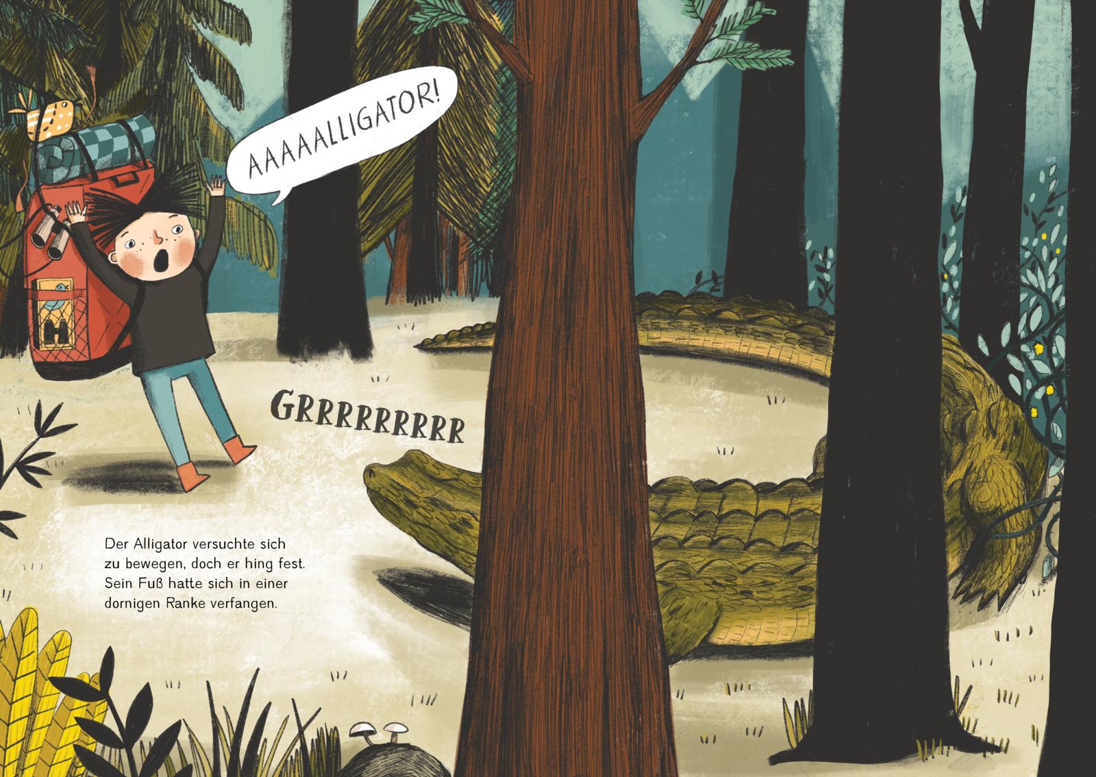 »Kommt ein Alligator in die Stadt« — THIENEMANN