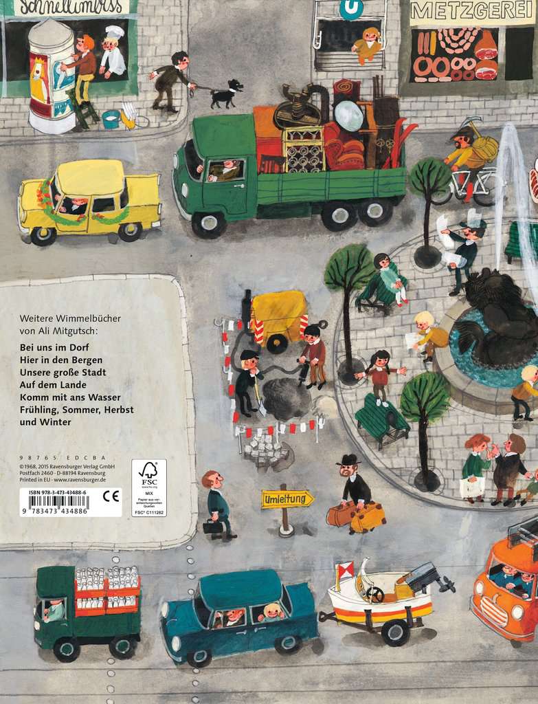 »MEIN WIMMELBUCH: RUNDHERUM IN MEINER STADT« — RAVENSBURGER