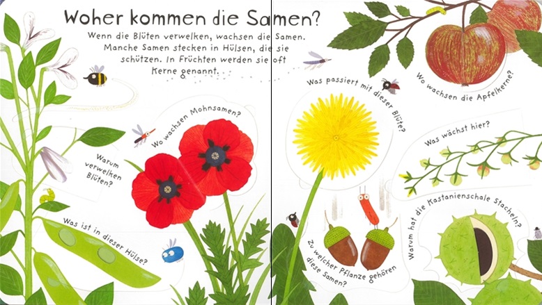 »WARUM BLÜHEN BLUMEN« - USBORNE