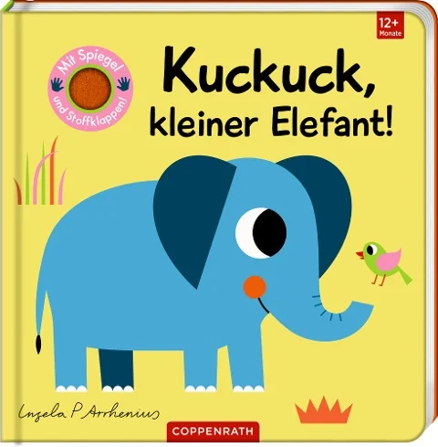 »Mein Filz-Fühlbuch: Kuckuck, kleiner Elefant!« — COPPENRATH