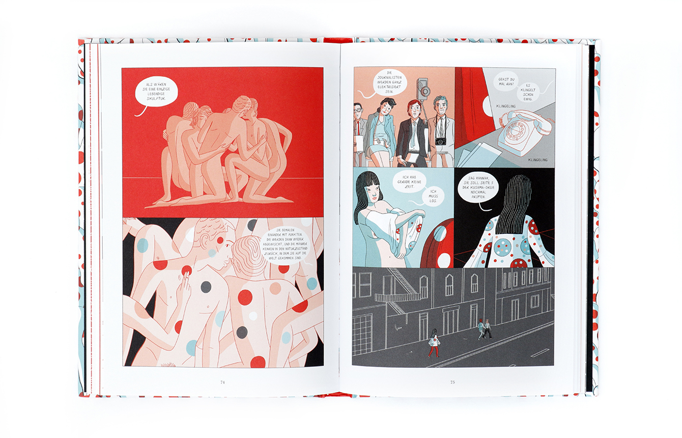»KUSAMA - EINE GRAPHIC NOVEL« — LAURENCE KING »KUSAMA - EINE GRAPHIC NOVEL« — LAURENCE KING