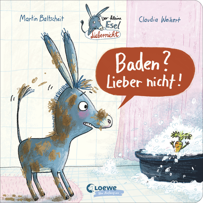 »Der kleine Esel Liebernicht - Baden? Lieber nicht!«  — LOEWE