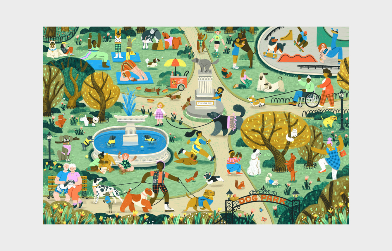 »Gassi gehen« — LAURENCE KING