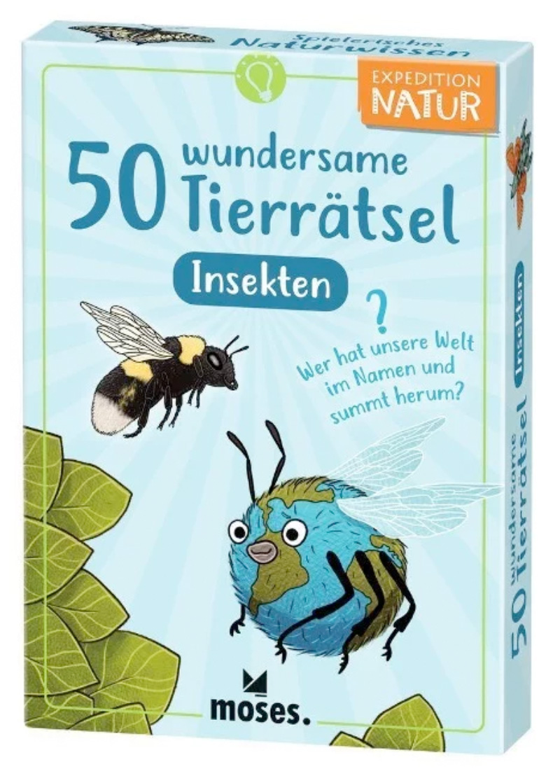 »50 wundersame Tierrätsel - Insekten« — MOSES