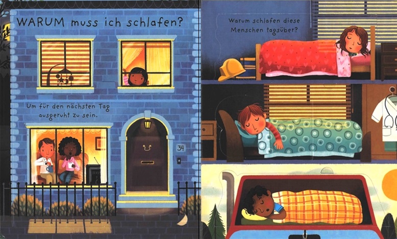 »WARUM MUSS ICH SCHLAFEN?« — USBORNE