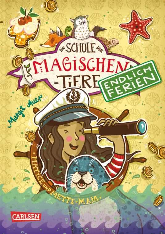 »Die Schule der magischen Tiere - Endlich Ferien: Hatice und Mette-Maja (Band 6)« —CARLSEN
