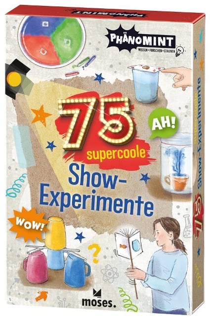 »PhänoMINT 75 supercoole Show-Experimente« — MOSES