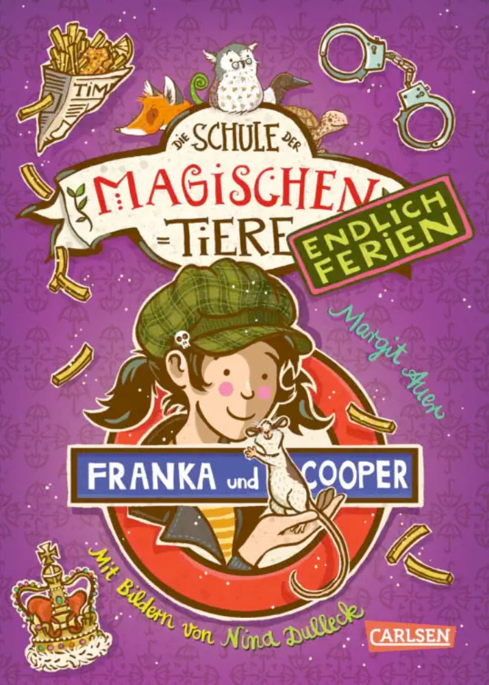 »Die Schule der magischen Tiere. Endlich Ferien: Franka und Cooper (Band 8)« — CARLSEN