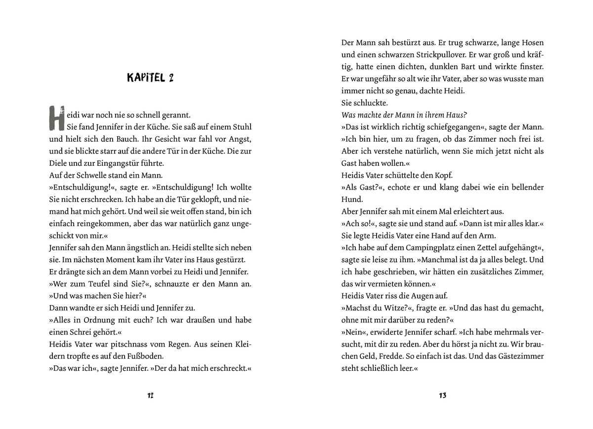 »Gänsehaut in Hovenäset. Flammenrad (Band 1)« — Oetinger