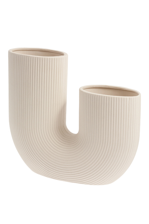 »Vase Stråvalla beige« — STOREFACTORY