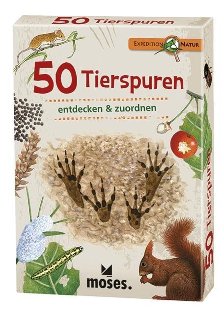 »EXPEDITION NATUR 50 (FÜNFZIG) TIERSPUREN« — MOSES