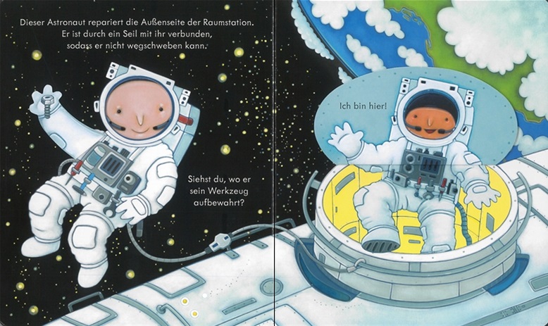  »GUCK MAL, WER DA IST! IM WELTRAUM« — USBORNE