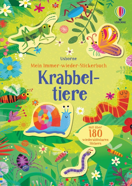 »Mein Immer-wieder-Stickerbuch: Krabbeltiere« — USBORNE