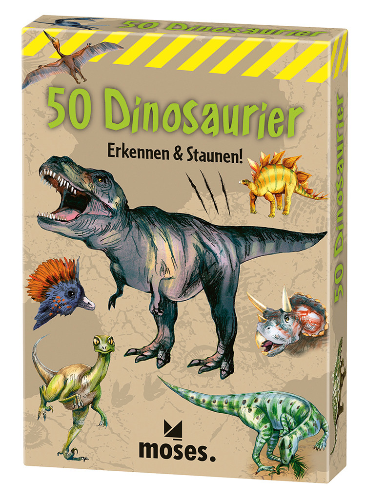 »50 (FÜNFZIG) DINOSAURIER« — MOSES