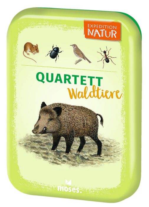 »Expedition Natur Quartett Waldtiere« — MOSES