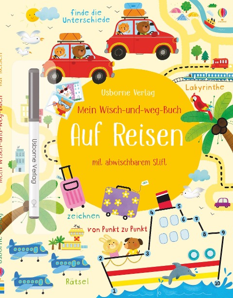 »Mein Wisch-und-weg-Buch: Auf Reisen« — USBORNE
