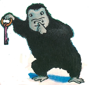 »GUTE NACHT, GORILLA!« — MORITZ