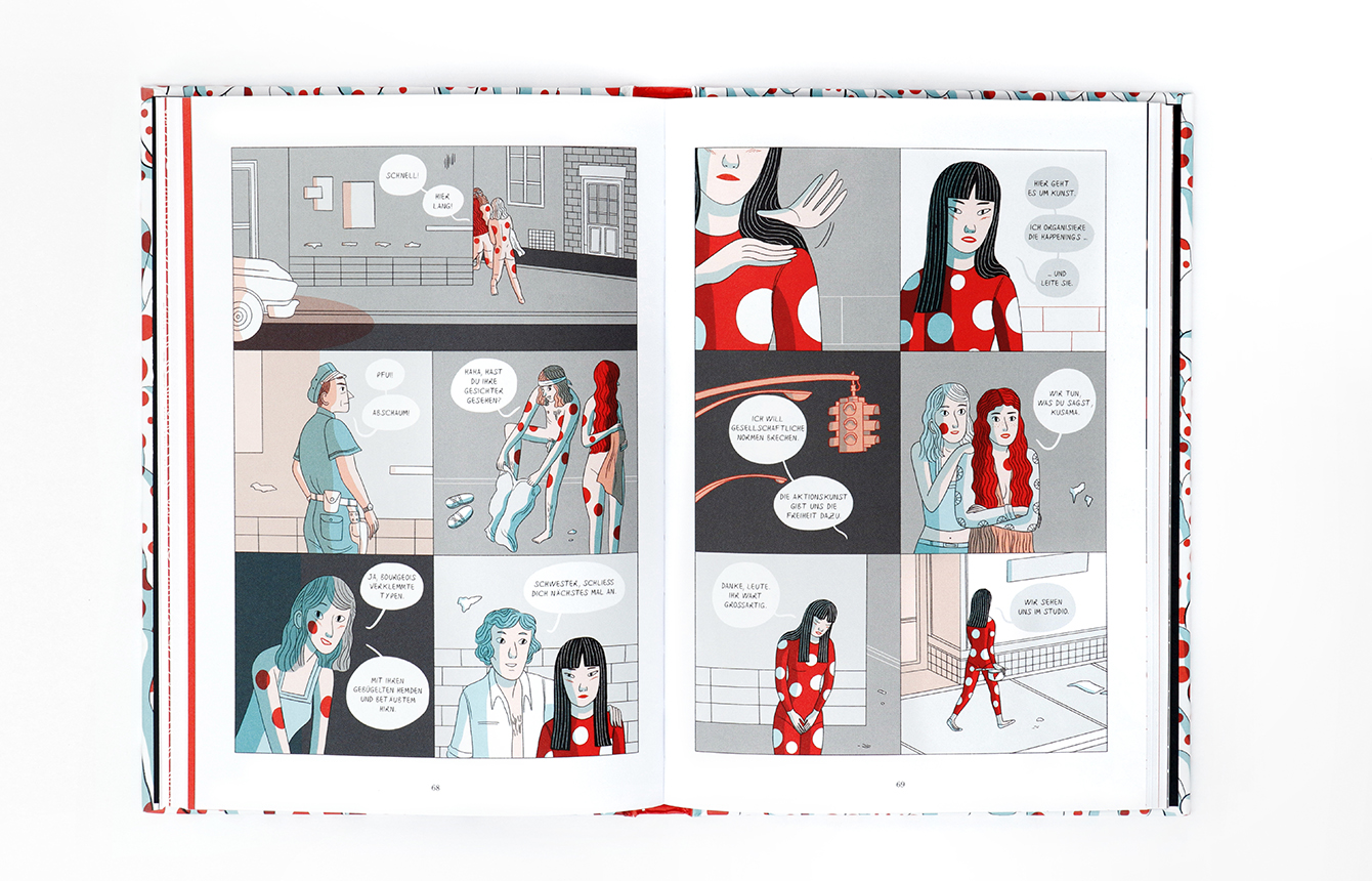 »KUSAMA - EINE GRAPHIC NOVEL« — LAURENCE KING