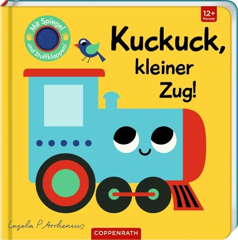 »Mein Filz-Fühlbuch: Kuckuck, kleiner Zug!« — COPPENRATH