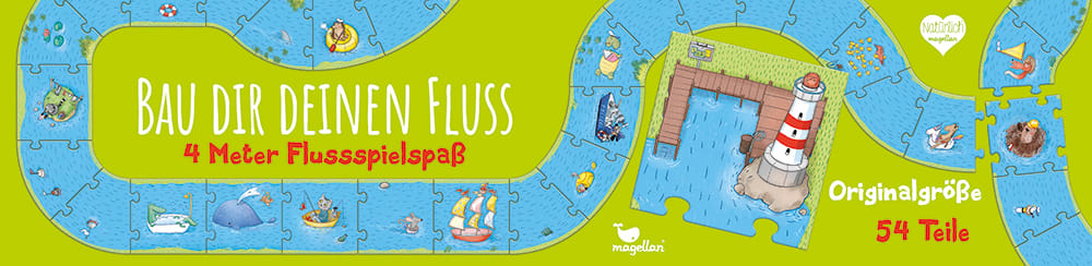 »Bau dir deinen Fluss - 4 Meter Flussspielspaß« — MAGELLAN