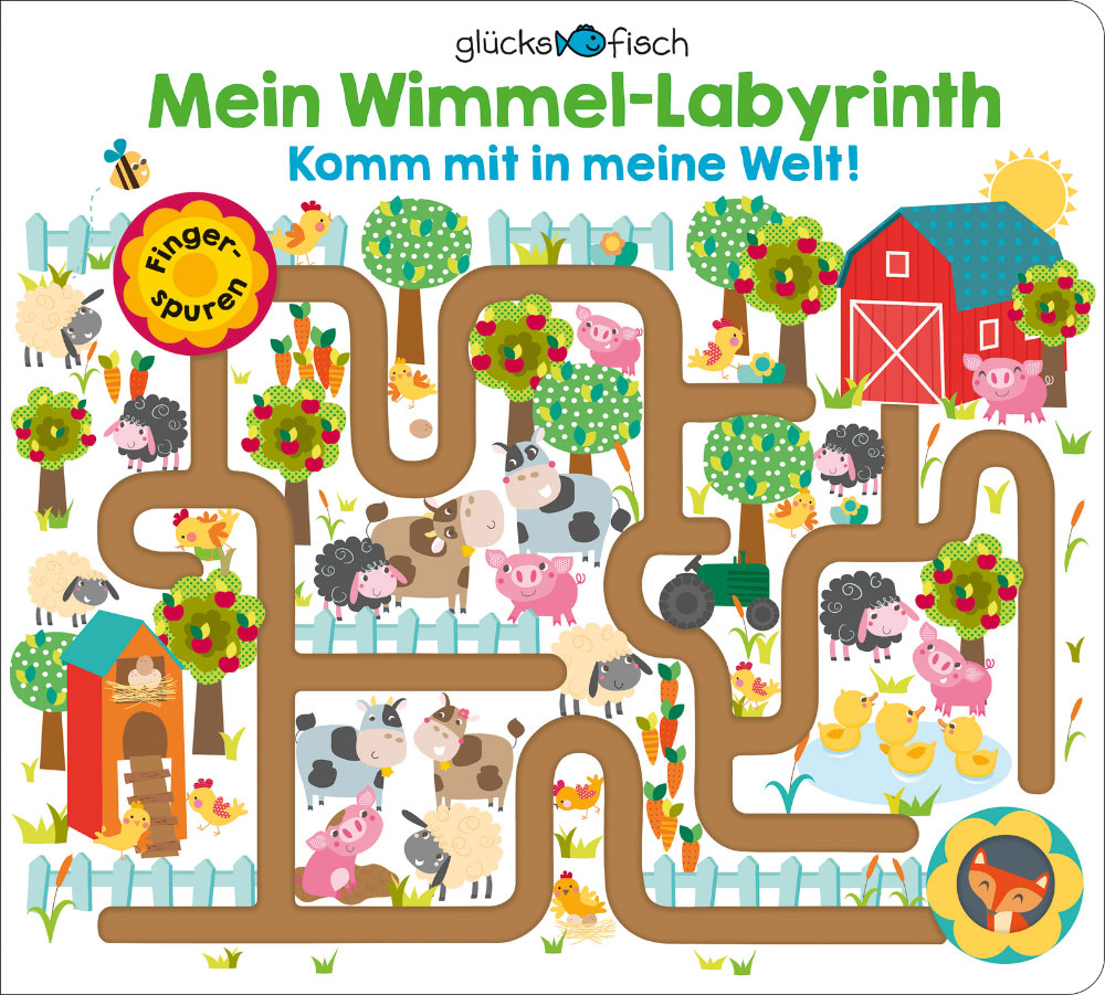 »Glücksfisch: Mein Wimmel-Labyrinth: Komm mit in meine Welt!«  — FISCHER SAUERLÄNDER