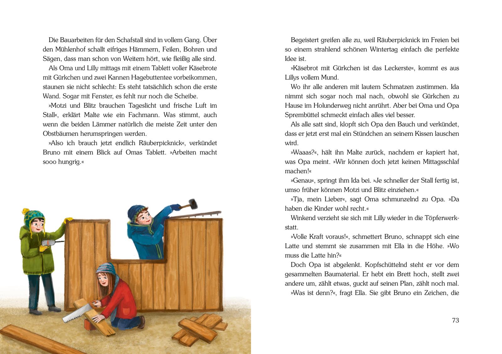 »Holunderweg: Winter im Holunderweg« — GABRIEL