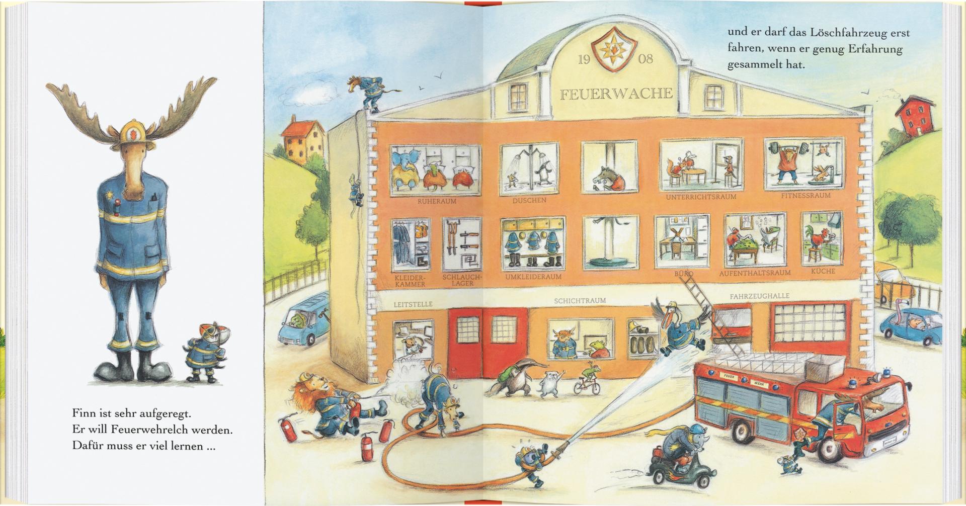 »Finn, der Feuerwehrelch« — GERSTENBERG
