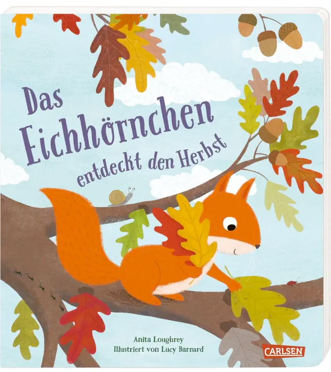 »Das Eichhörnchen entdeckt den Herbst« — CARLSEN