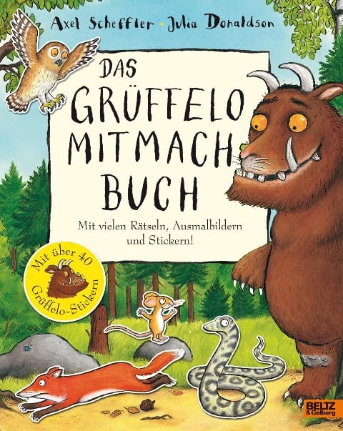 »Der Grüffelo. Das Grüffelo-Mitmachbuch« — BELTZ