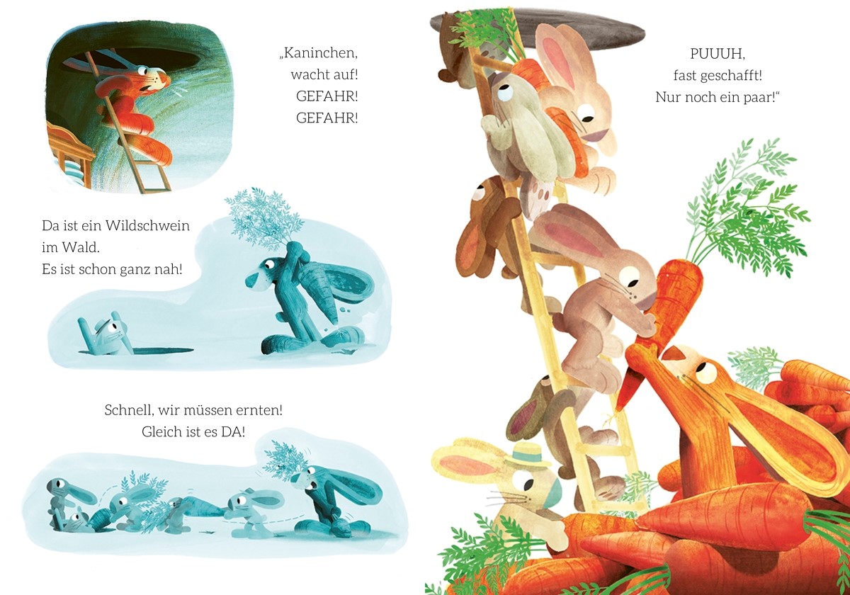 »Meins! Der Hase, der nicht teilen wollte« — OETINGER