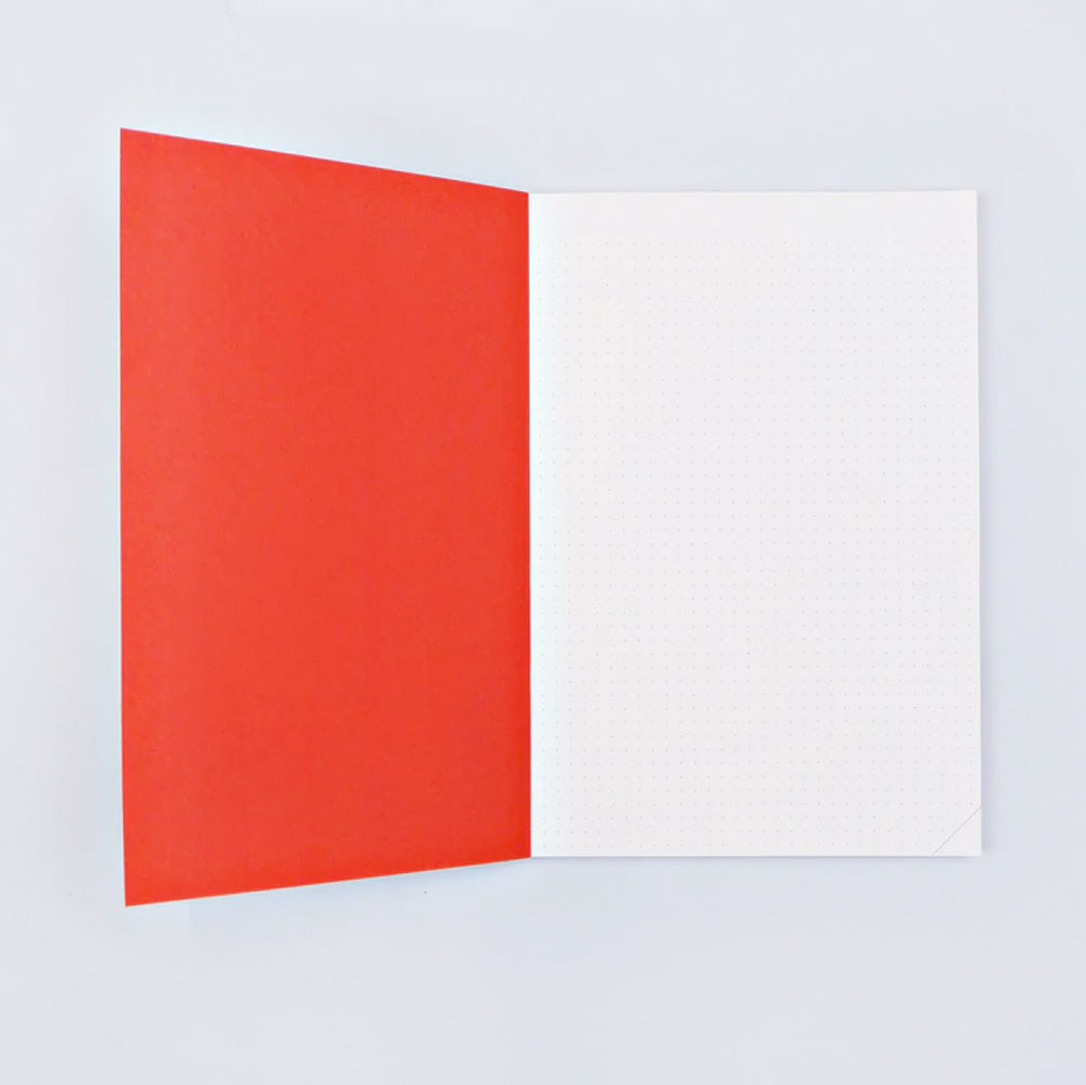 »Memphis Brush Lay Flat Notebook«  — The Completist  