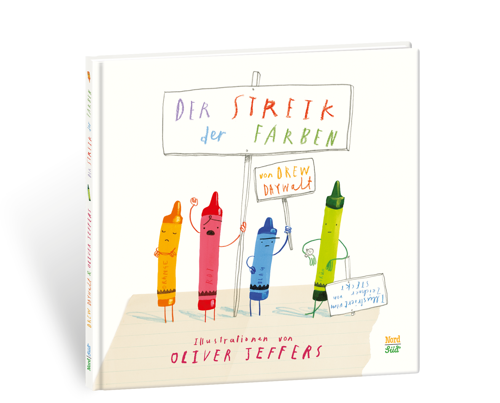 »DER STREIK DER FARBEN« — NORDSÜD VERLAG