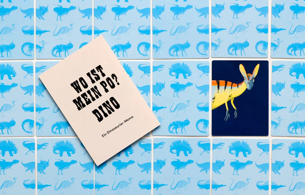 »Wo ist mein Po? Dino« — LAURENCE KING