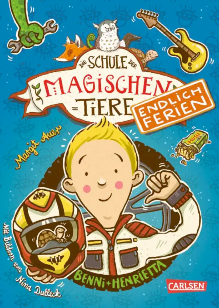 »Die Schule der magischen Tiere. Endlich Ferien: Benni und Henrietta (Band 5)« — CARLSEN