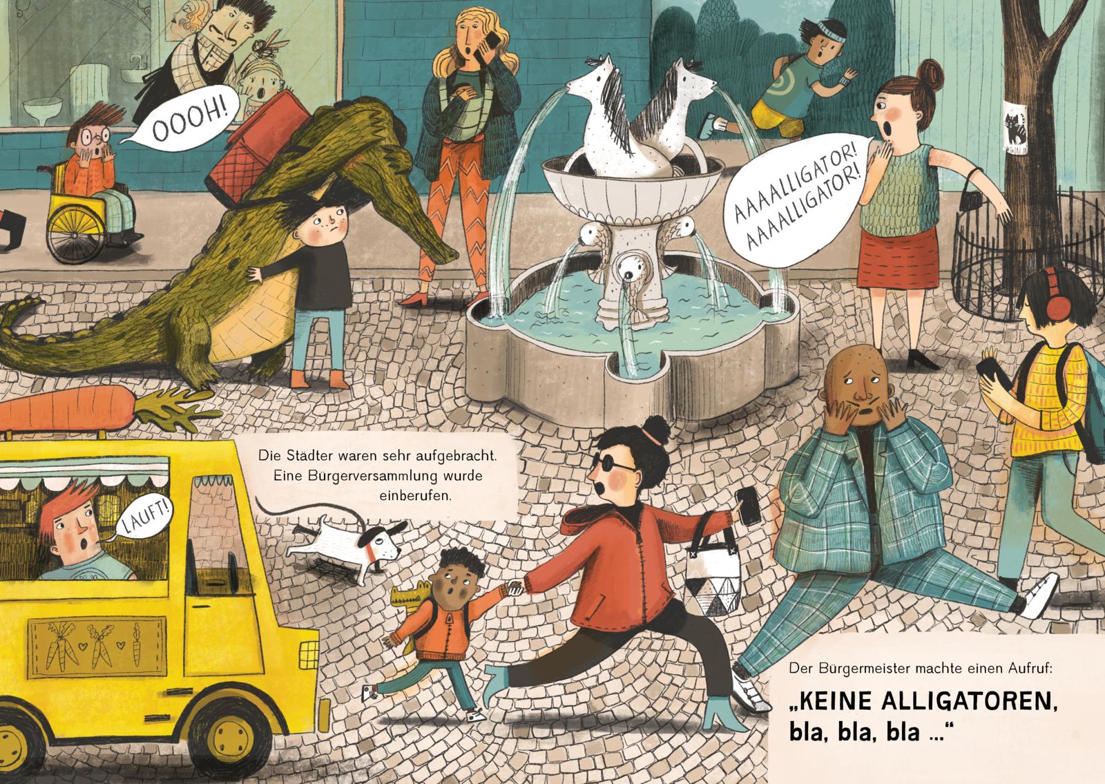 »Kommt ein Alligator in die Stadt« — THIENEMANN