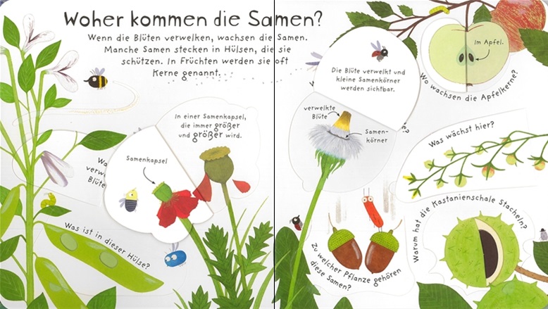 »WARUM BLÜHEN BLUMEN« - USBORNE