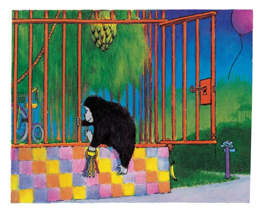 »GUTE NACHT, GORILLA!« — MORITZ