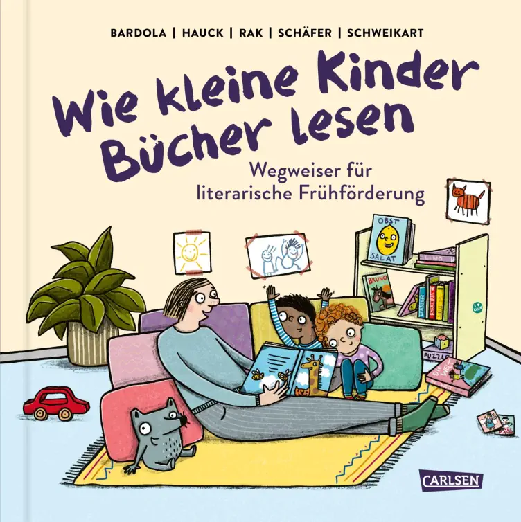 »Wie kleine Kinder Bücher lesen« — CARLSEN