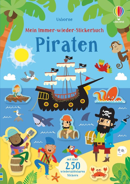 »Mein Immer-wieder-Stickerbuch: Piraten« — USBORNE