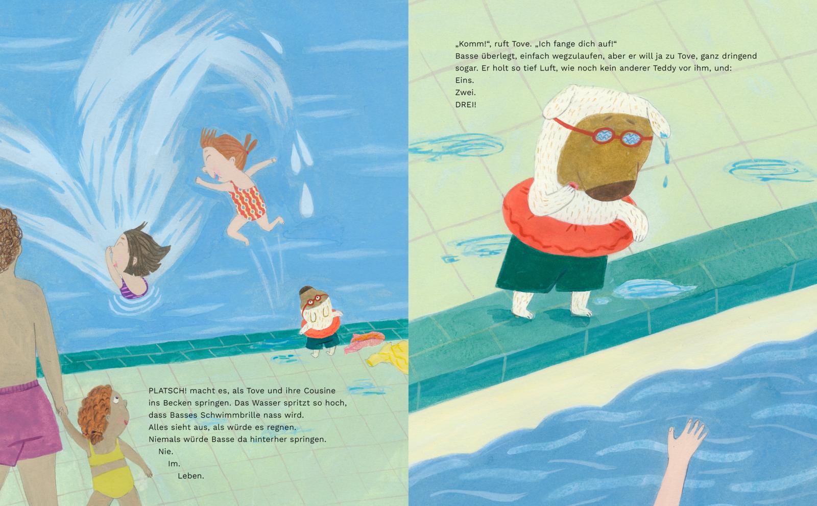 »Teddy geht schwimmen« — THIENEMANN
