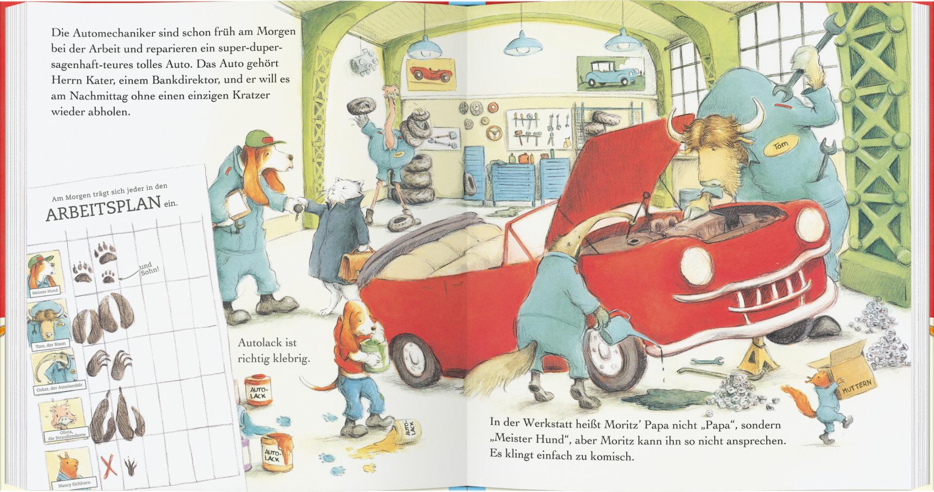 »Moritz in der Autowerkstatt« — GERSTENBERG